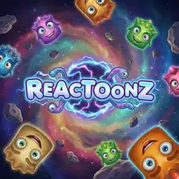 Reactoonz game at Rainbow Riches Casino for United Kingdom players
